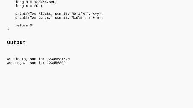 The rounding mode of floating point numbers in C language When the mantissa of a floating point n.. смотреть онлайн