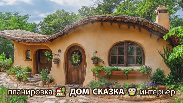 Сказочный дом мечты – 3D идея для вдохновения с планировкой и интерьером 🏡🏚️🏠 вариант (16) смотреть онлайн