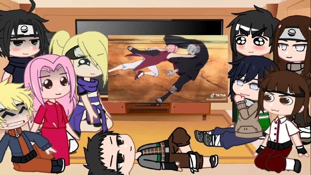 🌸Реакция наруто и его друзей на сакуру🌸 🥀Сасусаку🥀 Gacha club •J I M I• смотреть онлайн