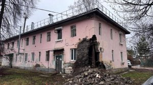 В Рязанской области обрушилась стена многоквартирного дома