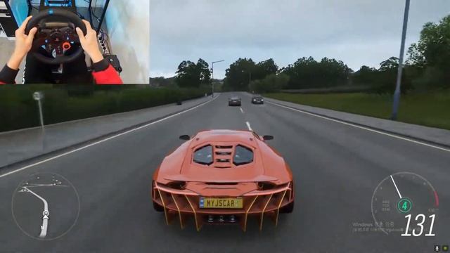 Forza Horizon 4 Gameplay - 2016 Lamborghini Centenario LP 770-4 / Logitech G29 1080P60FPS смотреть онлайн