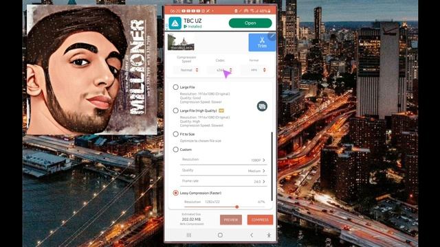 Как Сжать Видео На Телефоне Без потери качества. смотреть онлайн