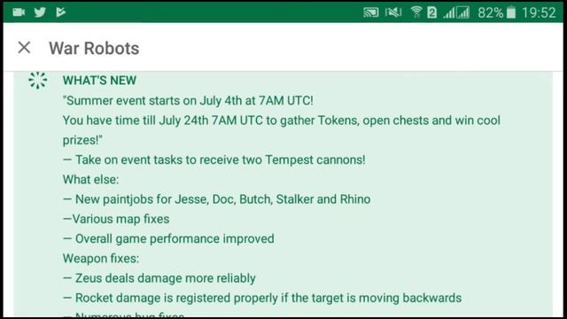 War Robots Update and 25000 influence point script writing announcement смотреть онлайн