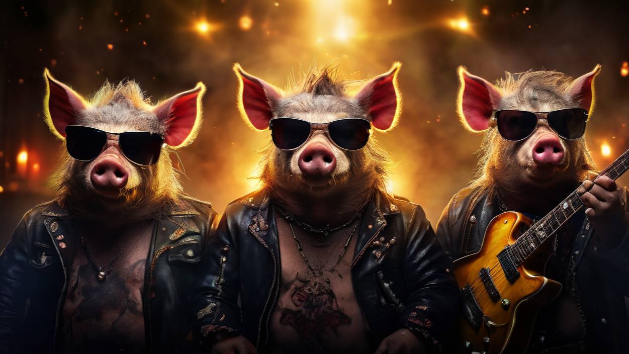 Три поросёнка (свиньи в долгах) [NeiroBarD Ia Rock Songs]