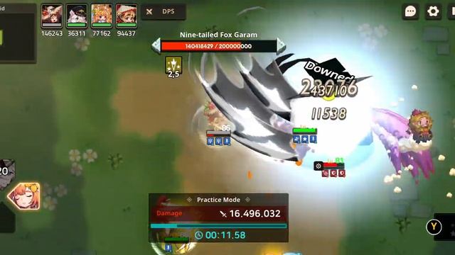 Guardian Tales Guild raid - Garam (Basic team) смотреть онлайн