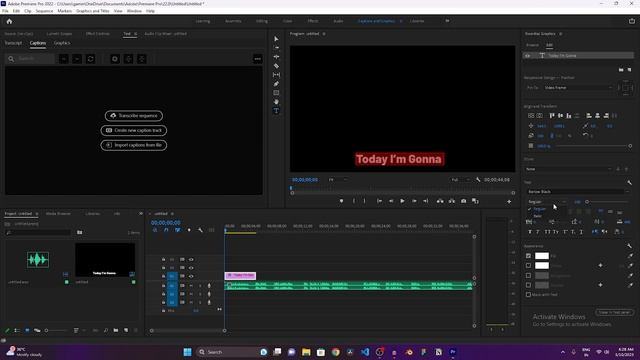 How to Make Captions/Subtitles in Adobe Premiere Pro for YouTube/Shorts/Movies смотреть онлайн