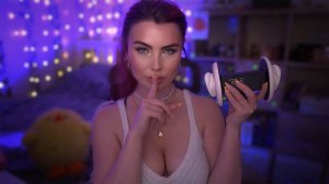 Приглушенные звуки язычка АСМР и Неслышный Шепот ~ Шепчу Тебе На ухо Сладкие Слова