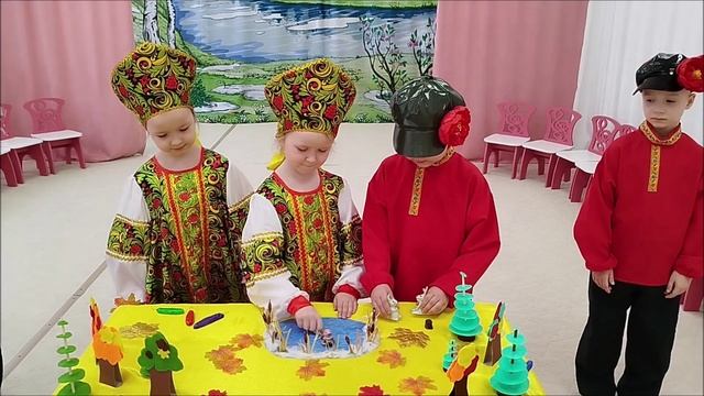 Театр бирюлек подготовительной группы "Солнышко" "Серая шейка и её семейка" смотреть онлайн