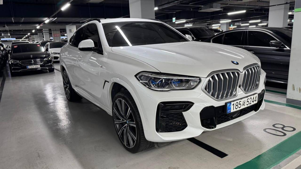 BMW X6 WHITE