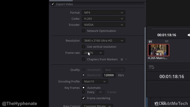Render 10 Bit High Quality Video In DaVinci Resolve Studio [ Timeline & Project Export Settings ] смотреть онлайн
