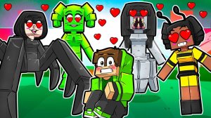 Майнкрафт, но МОБЫ стали ДЕВУШКАМИ 3