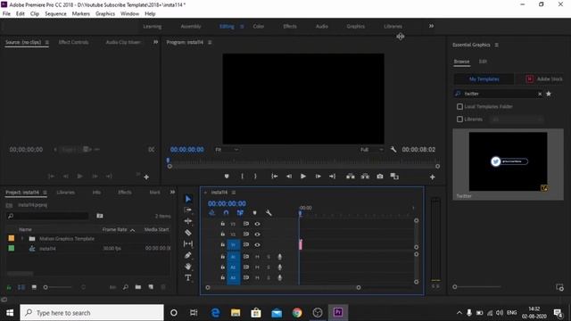 Free Social Media Lower Thirds In Adobe Premiere Pro | In Hindi | смотреть онлайн
