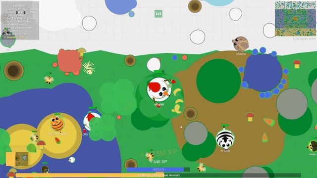 MINI SNOWMAN TROLLS BIG PRO ICE MONSTERS IN MOPE.IO смотреть онлайн