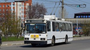 Троллейбус БКМ-20101 БТРМ-4133. Покатушки по Барнаулу.