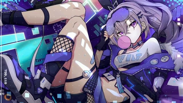 Серебряный Волк и Жевательная Резинка | Silver Wolf Bubblegum Honkai: Star Rail - Живые Обои смотреть онлайн