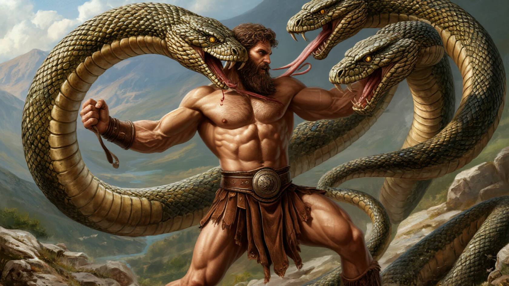 12 подвигов Геракла. Видео рассказ.  1 часть