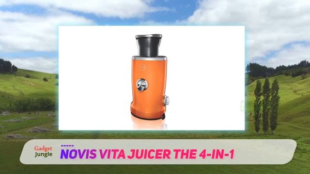 The Best Juicers - NOVIS Vita Juicer The 4-in-1 Review смотреть онлайн