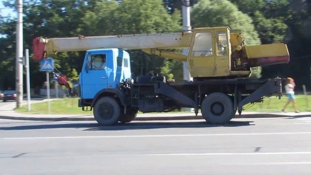МАЗ 5337 кран | MAZ 5337 trcuk crane смотреть онлайн