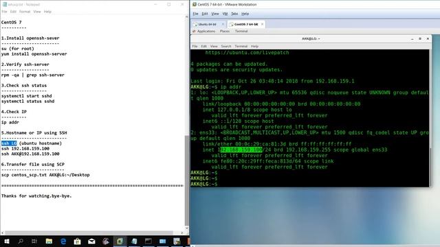 How to connect & transfer file between window and linux using SSH,SCP смотреть онлайн