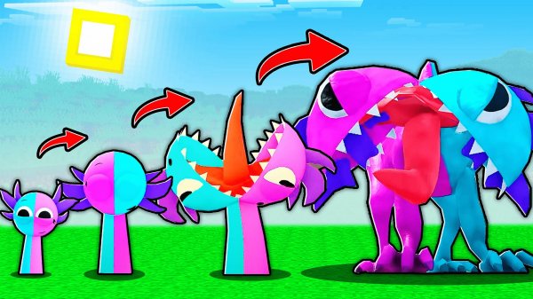 ЭВОЛЮЦИЯ SEMI HEMI СПРАНКИ В МАЙНКРАФТ МУЛЬТИК 4 ФАЗА SPRUNKI OC