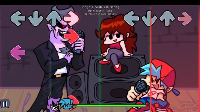 FNF b side! ( Dad Dearest) FNF studios ( LFNF testing) смотреть онлайн