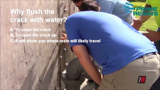 Prime Flex 900 XLV: Seal leaks in concrete structures смотреть онлайн