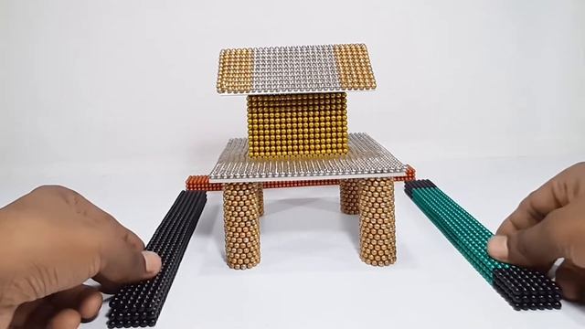 DIY- How To Build Bungalow Design Design Ideas Using 10000 Magnetic Balls (Satisfying) Magnet Desig смотреть онлайн