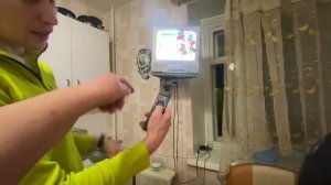 Настройка цифрового ТВ на телевизоре Sharp 14J1-RU и приставке DEXP HD2991P!