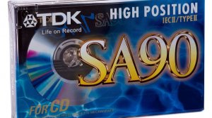 Распаковка и запись TDK SA90 (1997)