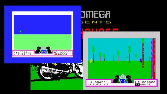 3D Deathchase Alpha comparison with ZX Spectrum смотреть онлайн