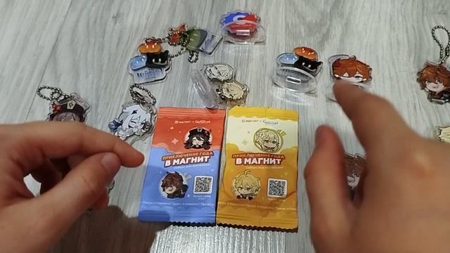 Новая акция Магнит Приключение года в Магнит и геншин игра, распаковка геншин подарков из Магнита смотреть онлайн