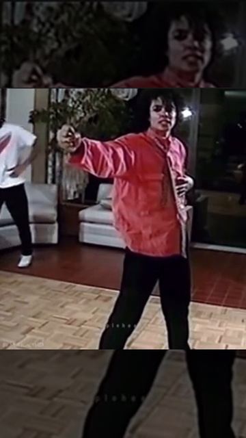 совсем еще юный Майкл Джексон репетирует.mp4