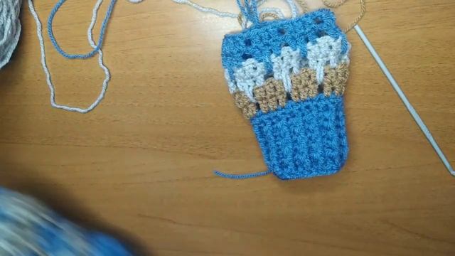 Mitones o Guantes sin dedos tejidos a Crochet смотреть онлайн
