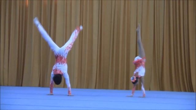 Лескова Людмила Соколов Андрей, 1 упр., Кубок Казаджиева, ноябрь 2014 смотреть онлайн