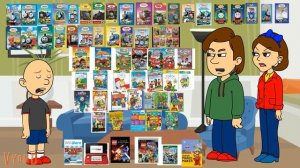 Classic Caillou Gets Grounded On Christmas