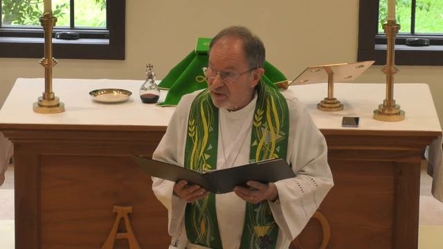 Holy Eucharist Eleventh Sunday after Pentecost 8.4.2024 9 AM смотреть онлайн