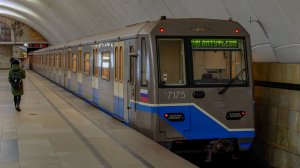 Поездка по Серпуховско-Тимирязевской линии на Оке от Бульвара Дмитрия Донского до Алтуфьево