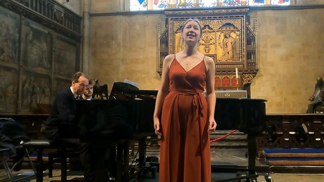 Maria Willsher - Soprano Recital, Winchester Cathedral смотреть онлайн