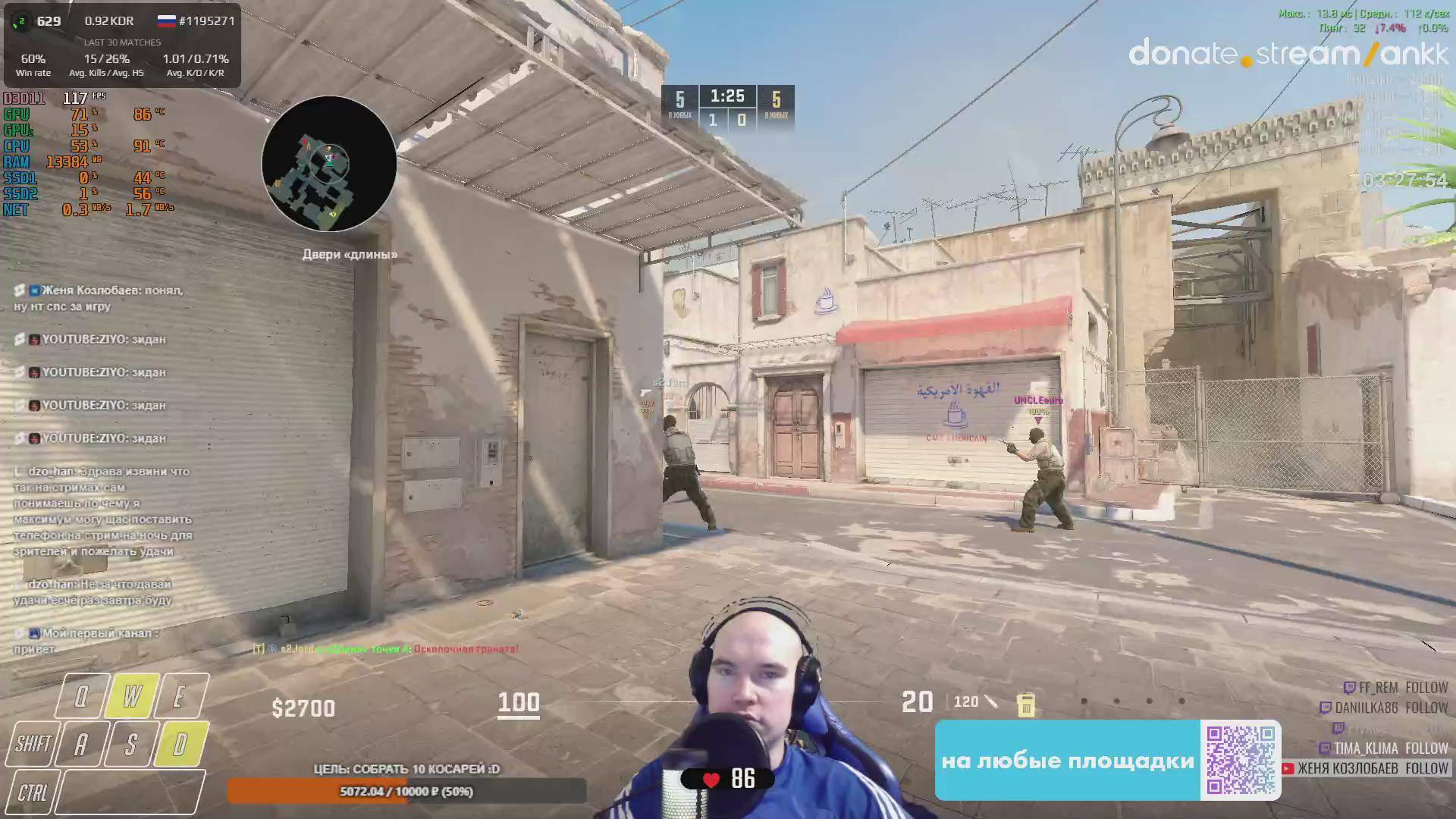 UnluckyStream280 FACEIT | Restream.su