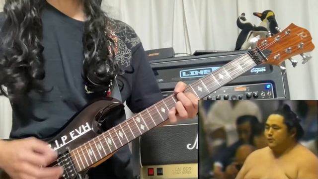 Ningen Isu / "Sumo Song", （相撲の唄/ 人間椅子) Guitar Cover（弾いてみた） смотреть онлайн