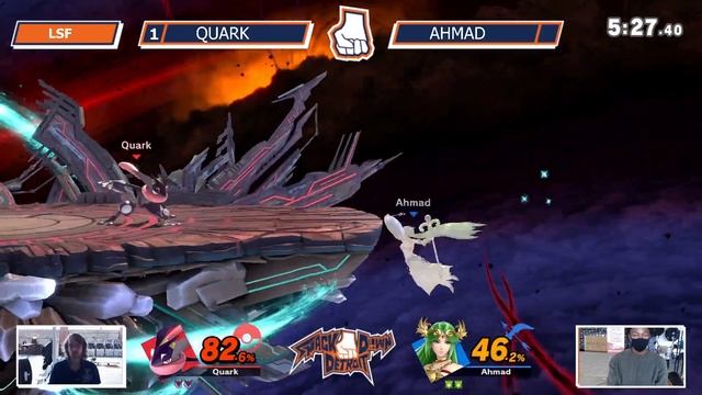 SDD #5: Quark (Greninja) vs Ahmad (Palutena) - Losers Semi Finals смотреть онлайн