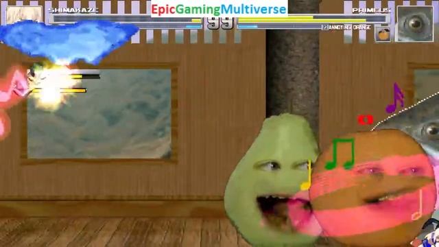 Aqua Slime And Shimikaze VS Primeus And Annoying Orange In A MUGEN Match / Battle / Fight смотреть онлайн