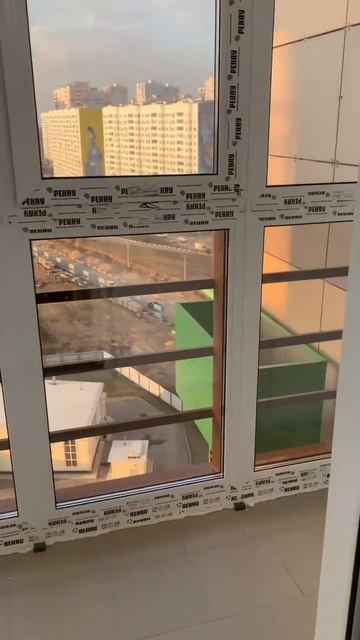 #жксколковский Без изменения фасада. Rehau. Остекление лоджии в Сколковском. ТЕРРИТОРИЯ ОКОН. смотреть онлайн