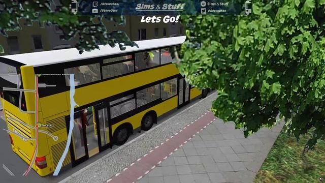 OMSI 2 - Berlin X10 - Route 601 - MAN DL05 смотреть онлайн