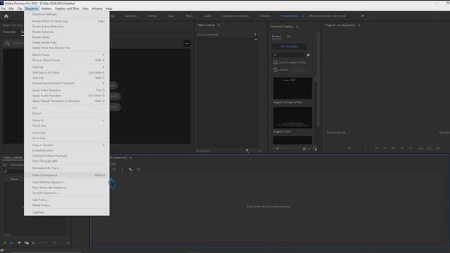 KEYBOARD SHORTCUTS IN PREMIERE PRO | PREMIERE PRO TUTORIAL смотреть онлайн