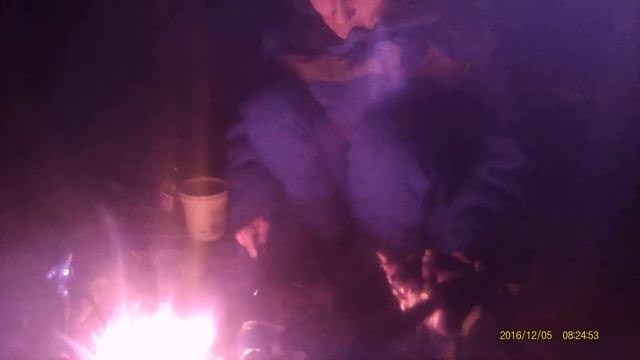 Костёр на снегу- шашлыки наславу! смотреть онлайн