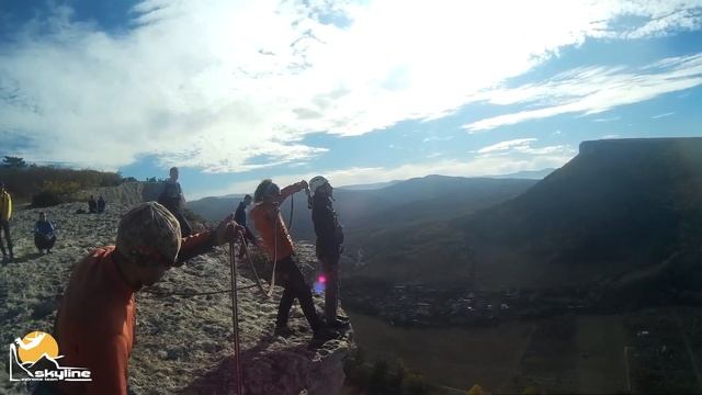 Kachi-Kalion RopeJumping with SkyLine X-Team in Crimea смотреть онлайн