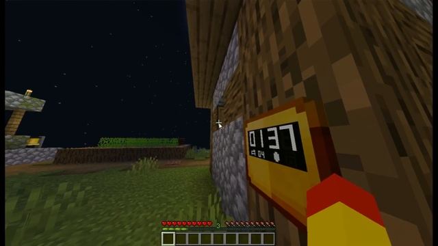 Digital Wall Clock Minecraft Datapack 1.20.1