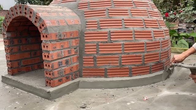 Make arch door fish tank from brick and cement смотреть онлайн