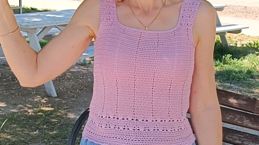 Майка крючком./ МК смотреть онлайн